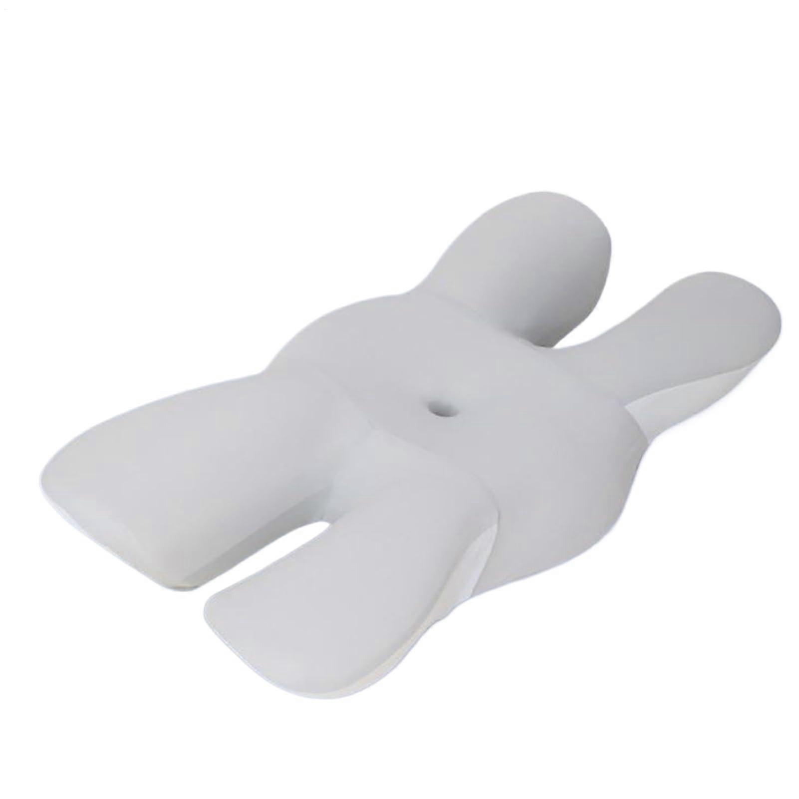 Cervical Pillow Neck Support for Side Sleeper, SlowRebound Memory Foam Travel Pillow for Home Dorm Apartment