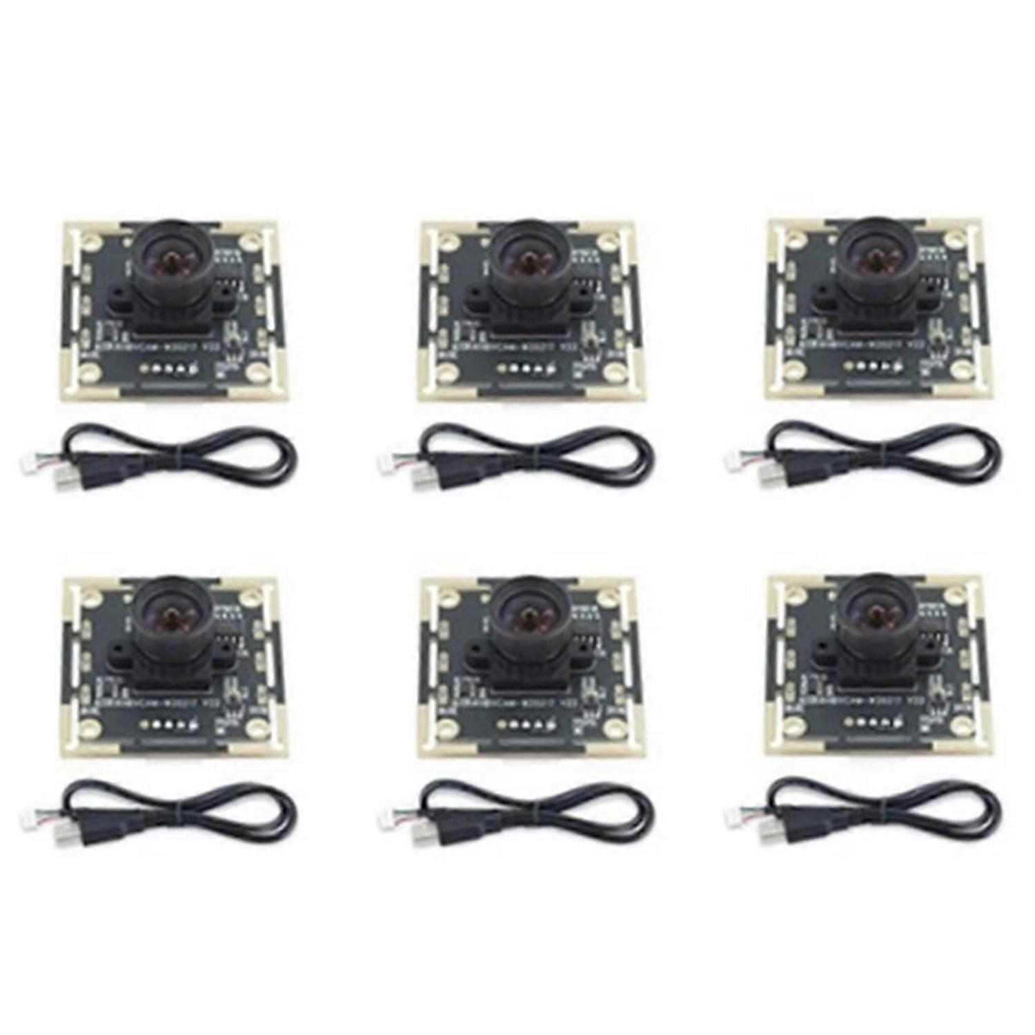 6pcs Camera Module 100 Degree OV9732 3 Meters Cable 1280x720 30fps,