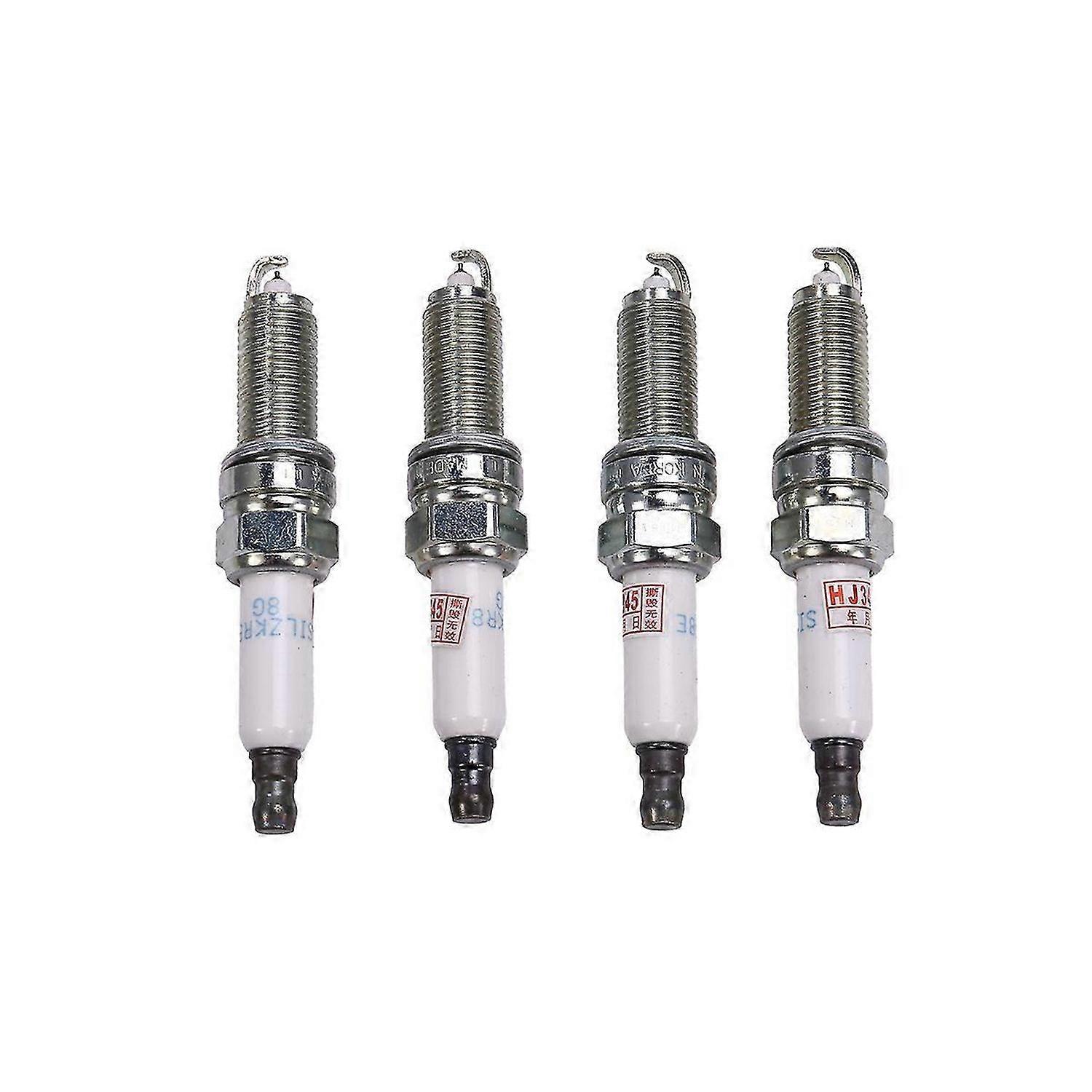 4Pcs Spark Plug for / 1.6L (1591cc) DOHC L4 TURBO 2015-2023 18849-08080
