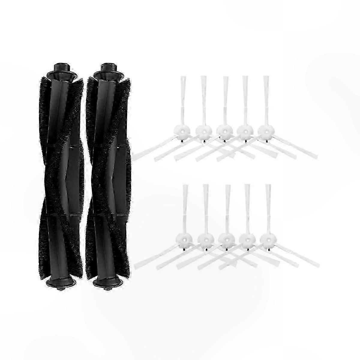 Replacement Roller and Side Brush for T1S Pro Robot Vacuums Spare Part Accessory