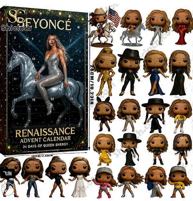 Beyonc Revival Advent Holiday Blind Box Weihnachtsbaumschmuck Acryl Anhänger