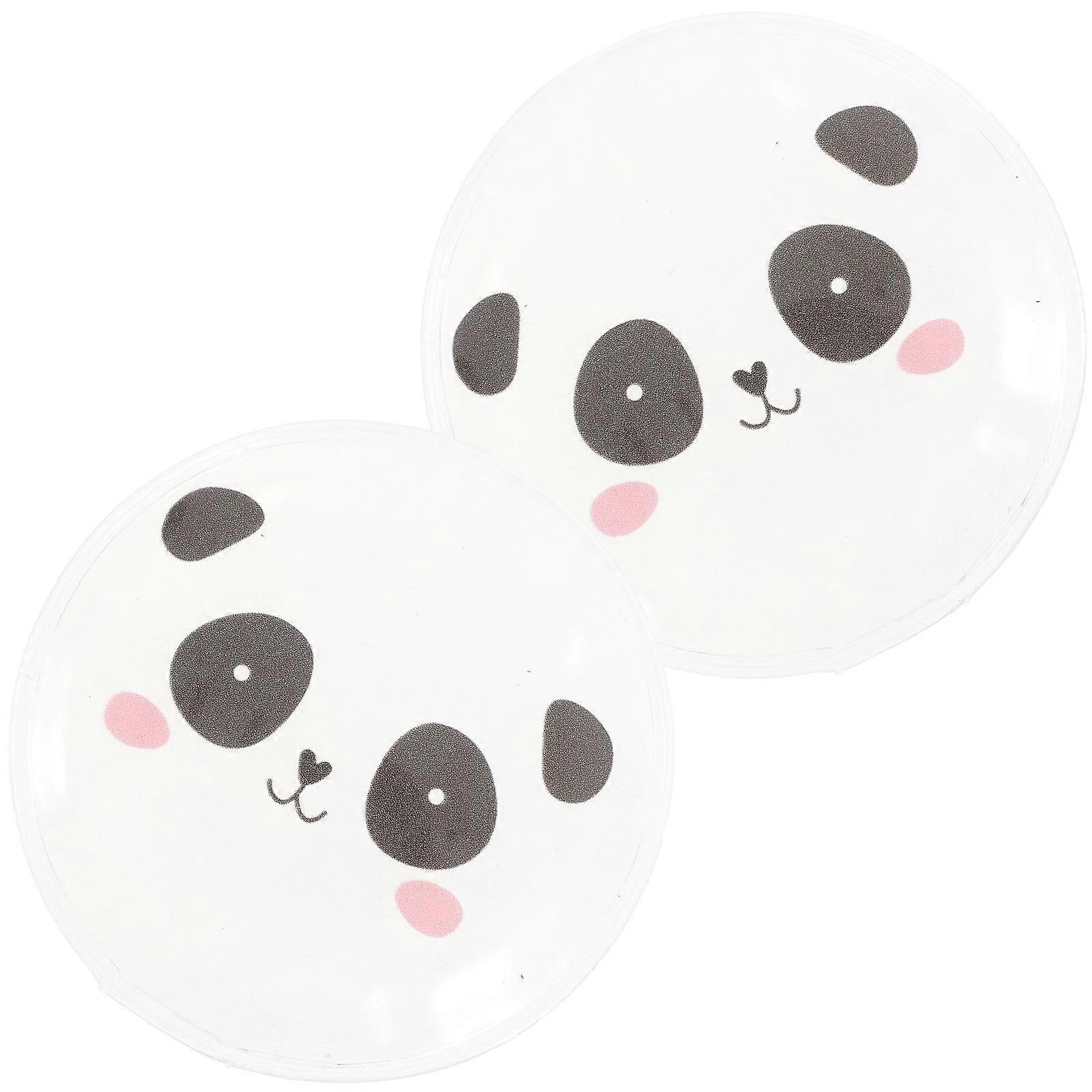 Cooling Eye Pads for Travel Cold Compress Eye Patch Reduces Swollen Eyes Transparent 7.00X7.00X0.50CM PVC and Pair
