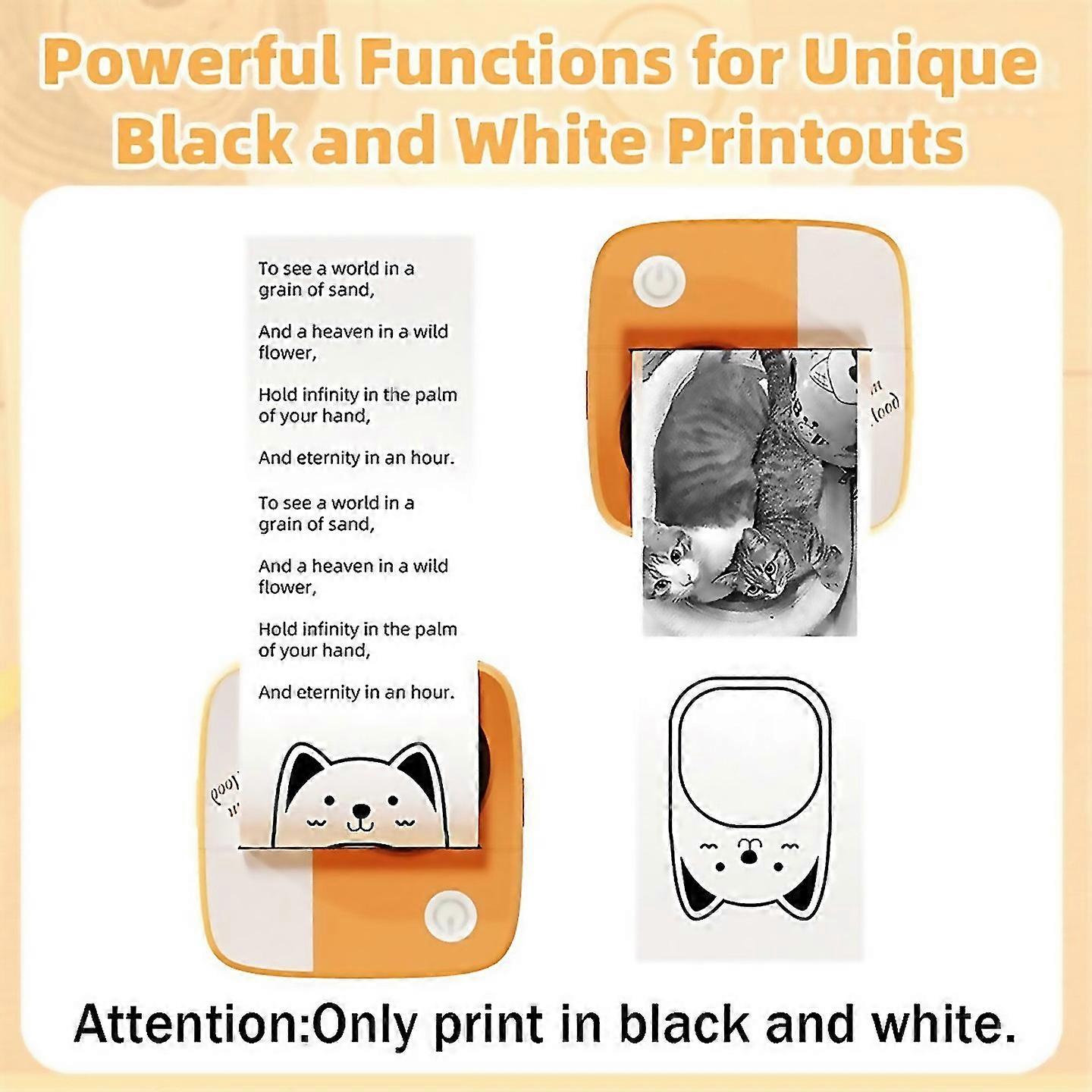 For Mini Pocket Printer Portable Label Printer For Labeling