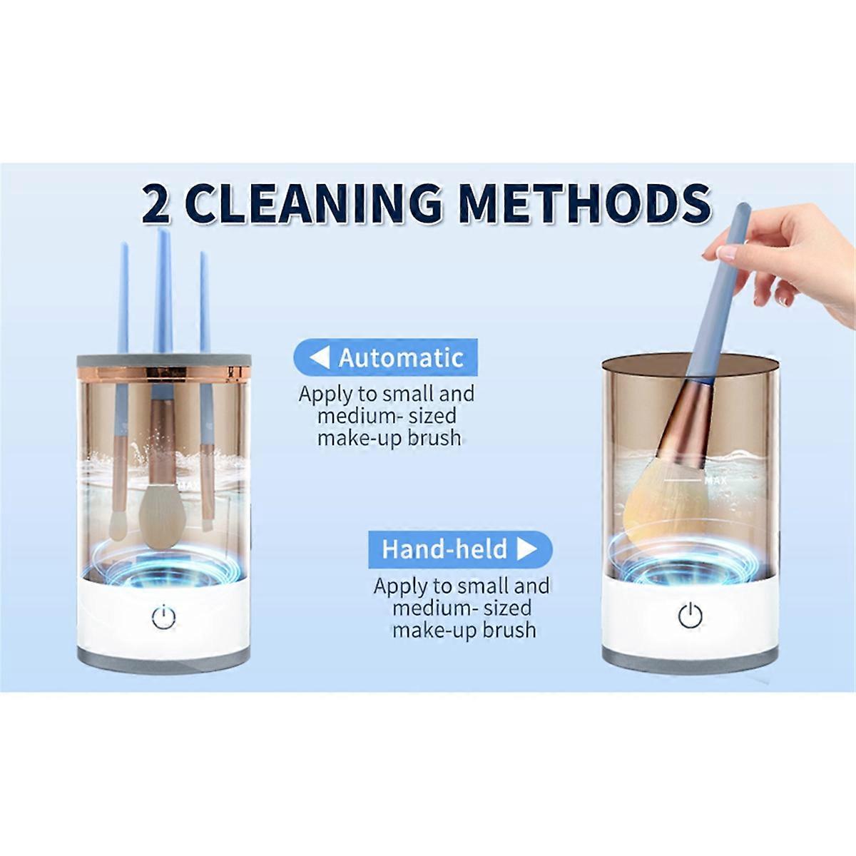 Makeup Brush Cleaner Automatic Rechargeable Cosmetic Brush Cleaner