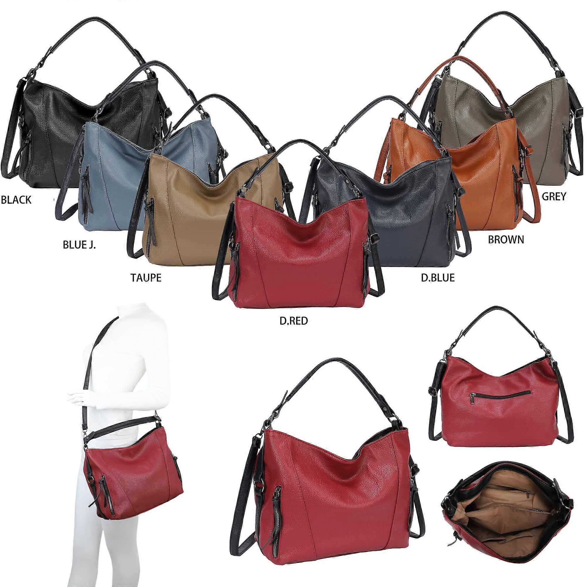 Vegan women's handbag with shoulder function