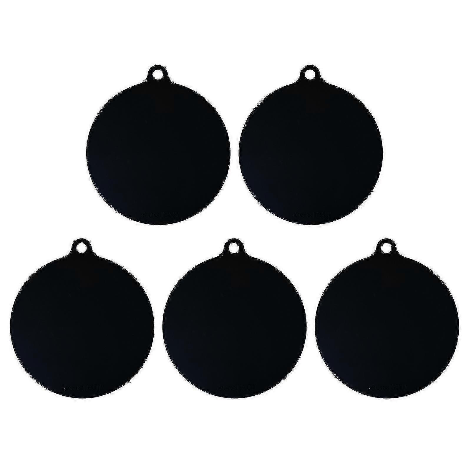 5 Pack Electric Induction Hob Protector Mat Anti-slip Mat , Black