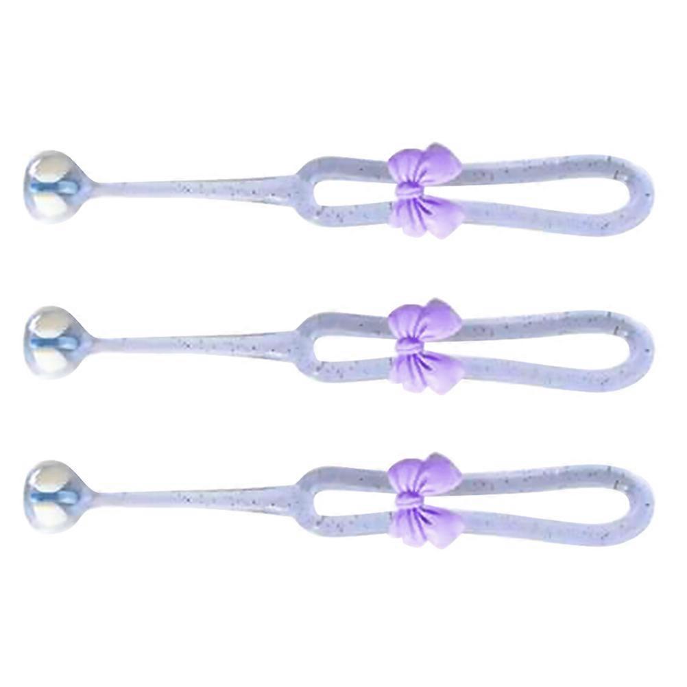 Violet Girl Three-Sided Toothbrush for Cleaning Soft Use 15Pcs