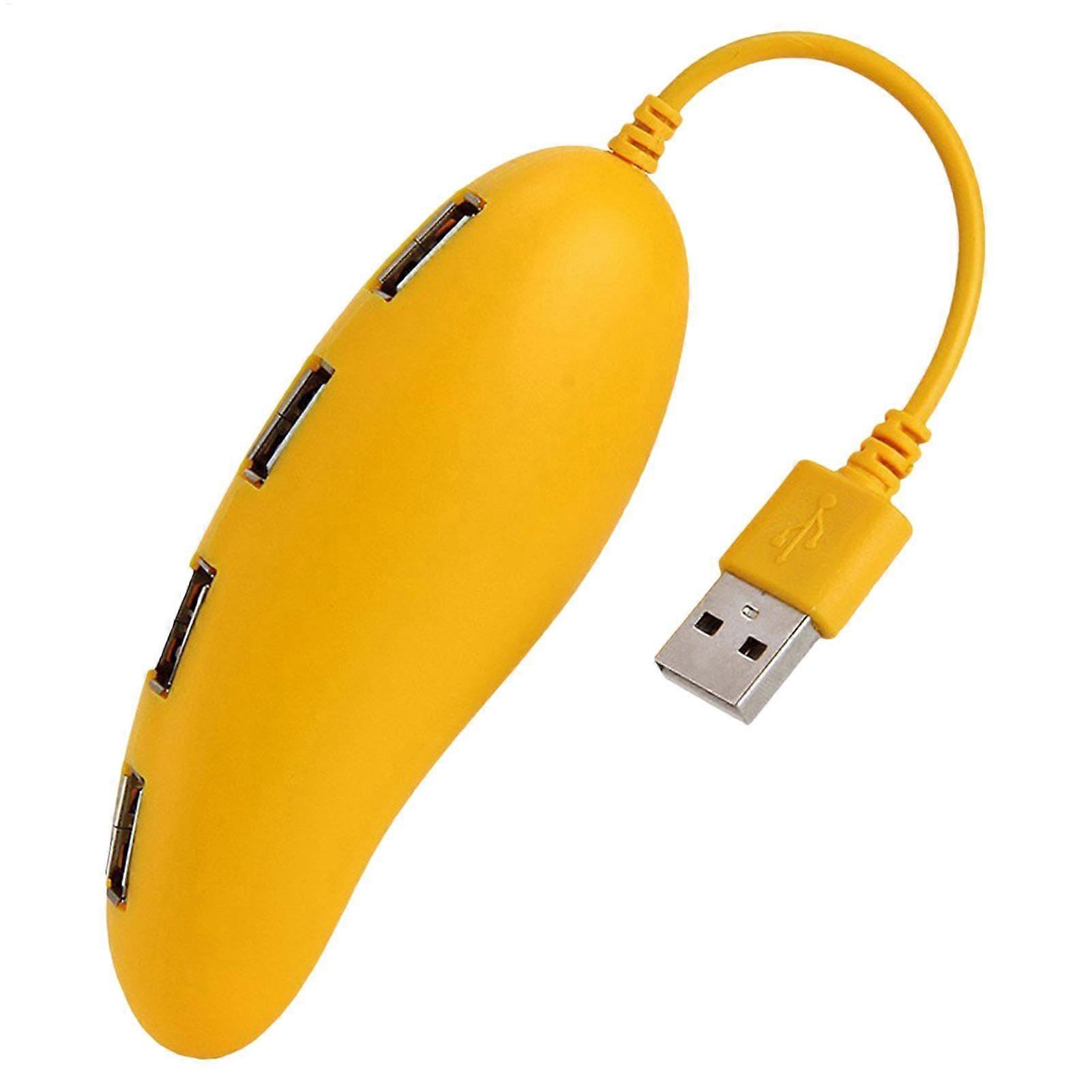 USB Extender Hub 4Port USB Expander For Laptop MangoShape USB 2.0 Hub Speed Cable Splitter