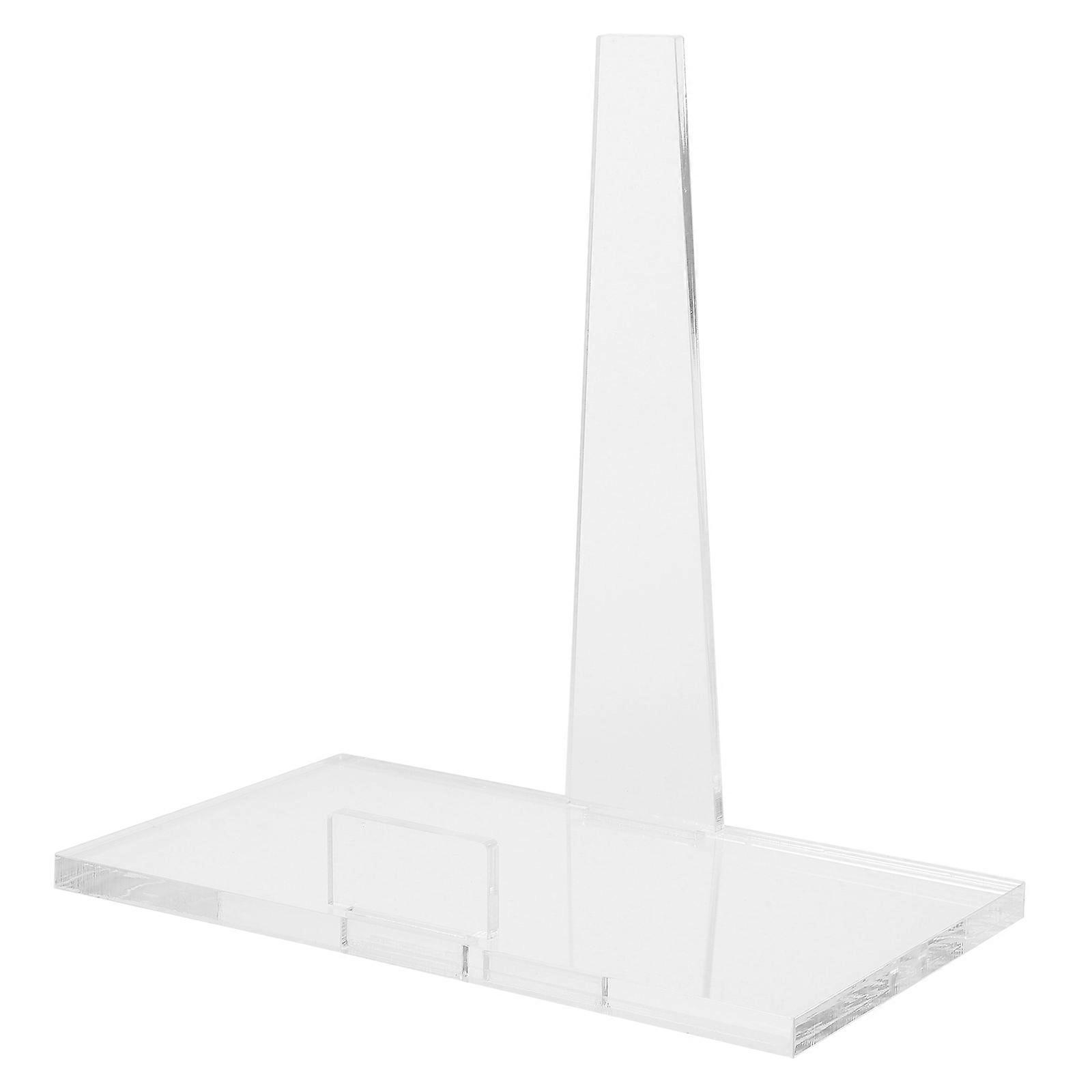 Transparent Acrylic Photo Stand for 2Pcs Desktop Display Holder