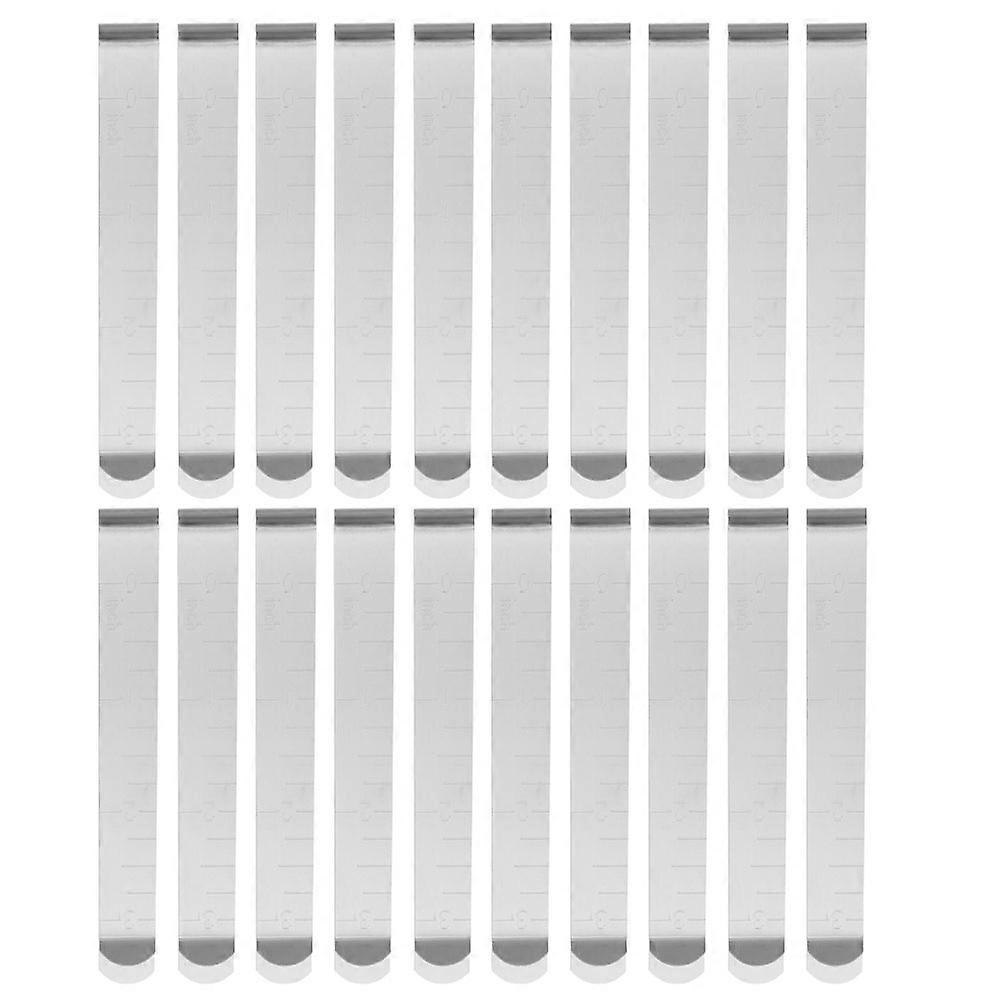 Marshmallow Stabilizer Clips 100 Pcs Stainless Steel Fix Netting For Candy Vendors And Carnival Use Featuring Easy Installation