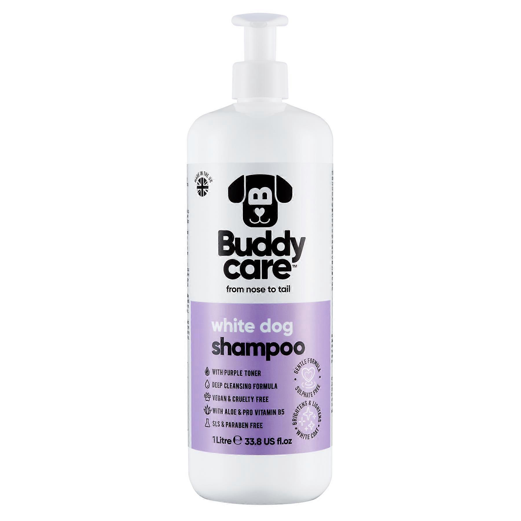 Buddycare - Dog Shampoo - White Dog - 1L