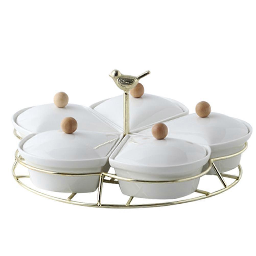 Candy Plate 2 Sets Simple Organization Trays Perfect For Weddings And Camping Offering Versatile Serving Options