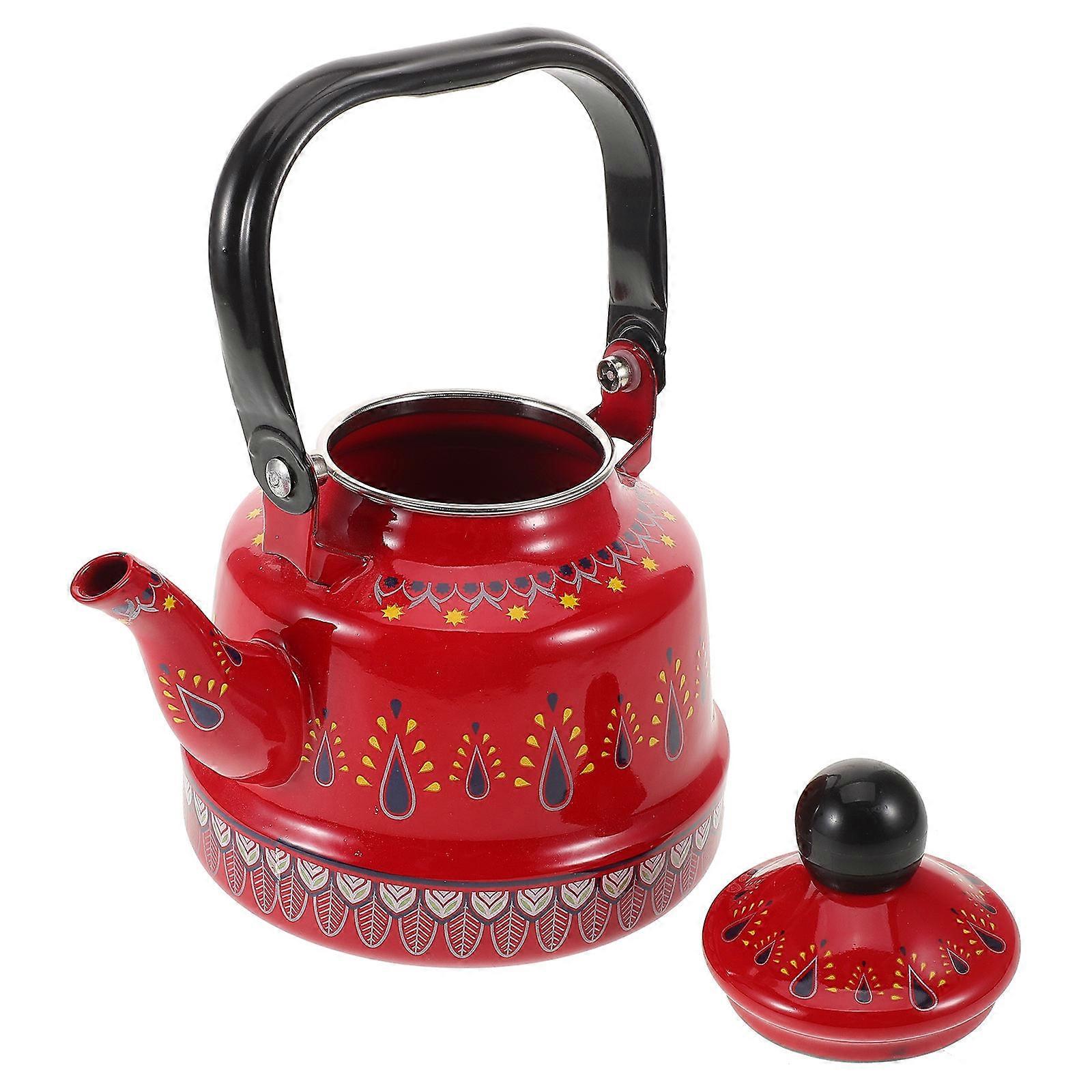 Antique Design Tea Kettle 2Pcs For Use Featuring Rapid Heating Technology