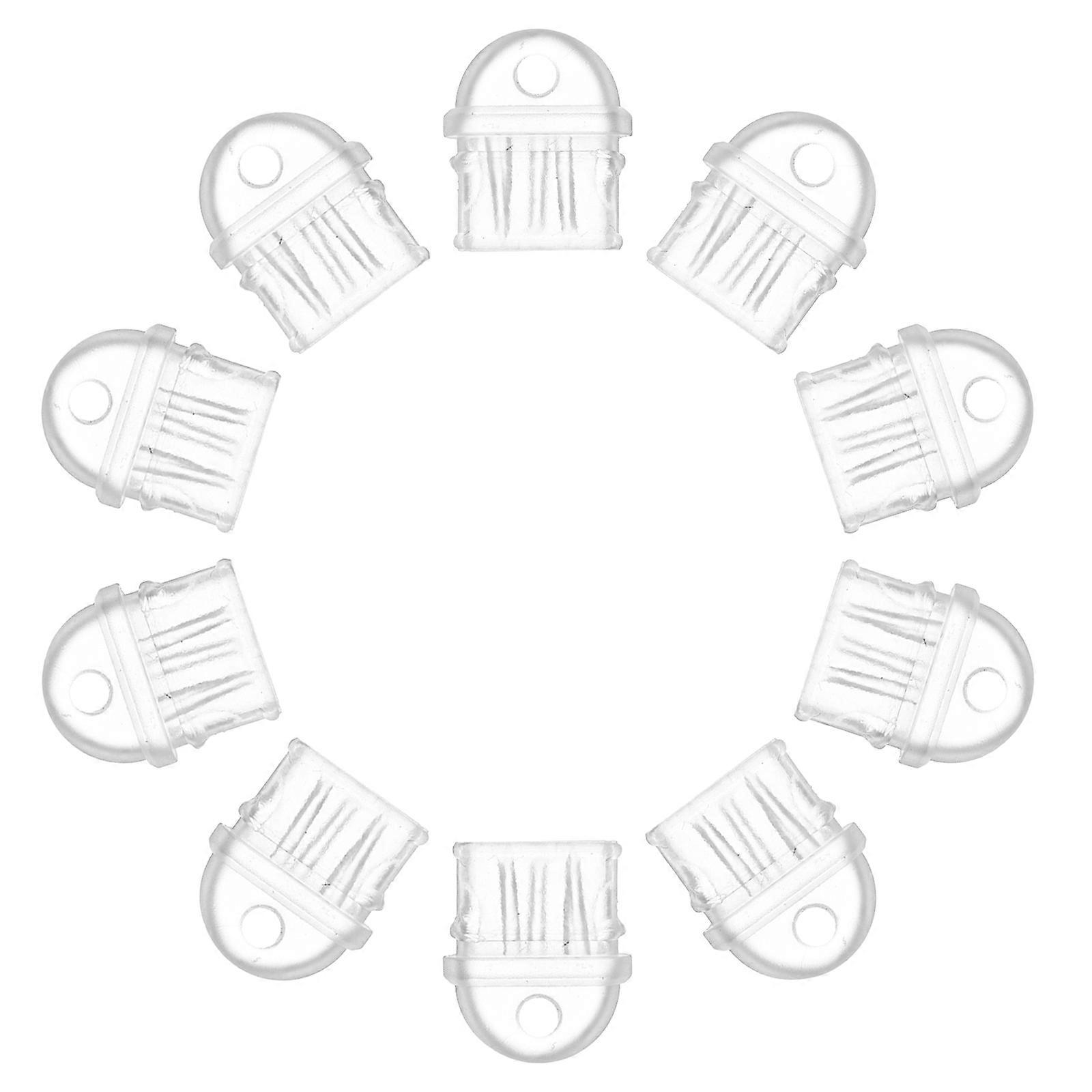 Phone Protective Charging Port Dust Plugs Transparent Plug 20Pcs