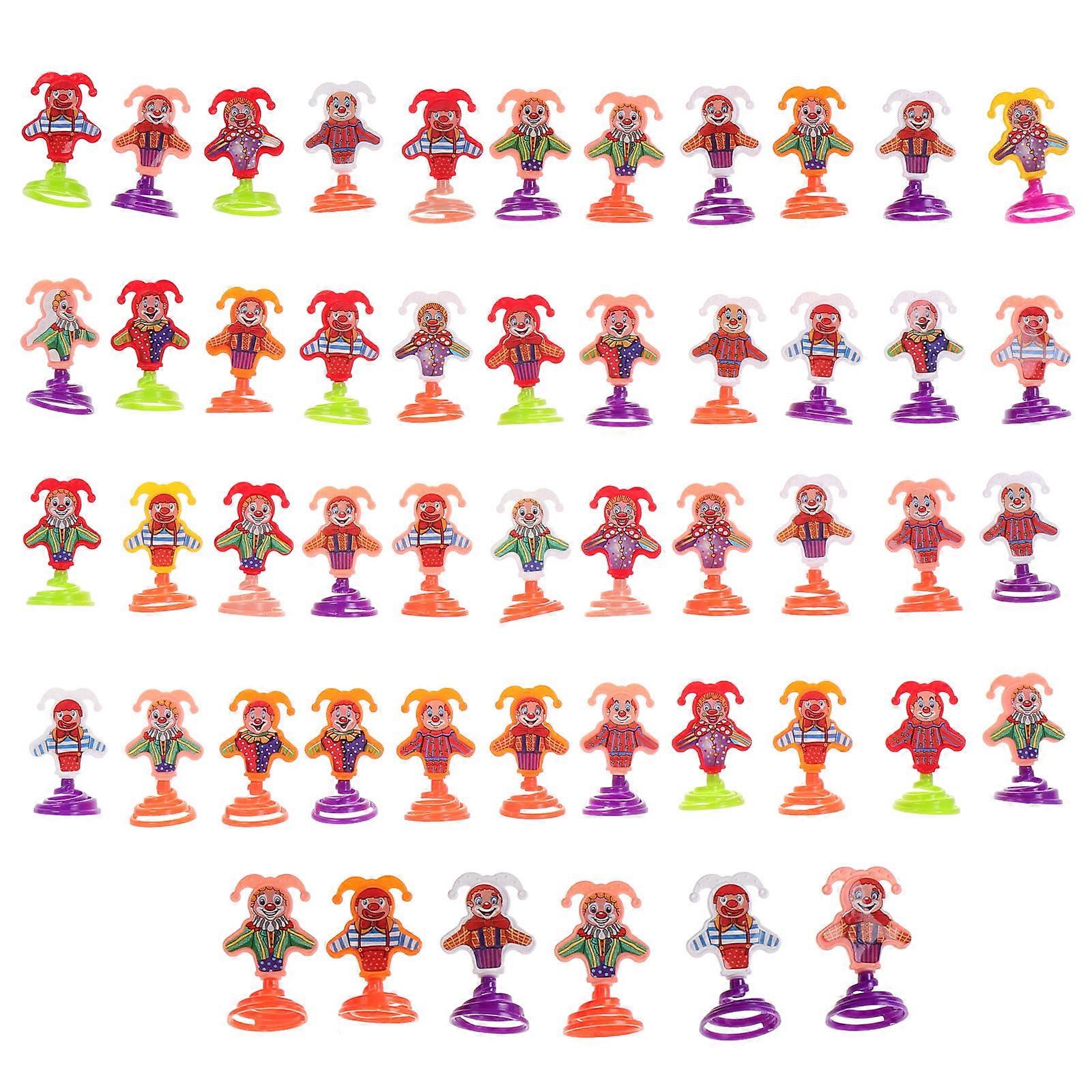 Party Supply Clown Fidget Spring Toy for Kids Use 150Pcs Pack