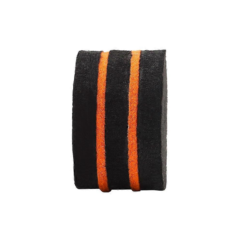 Black Thickened Button Felt Washers Cymbal Accessory for Cymbal Use Felt Washers