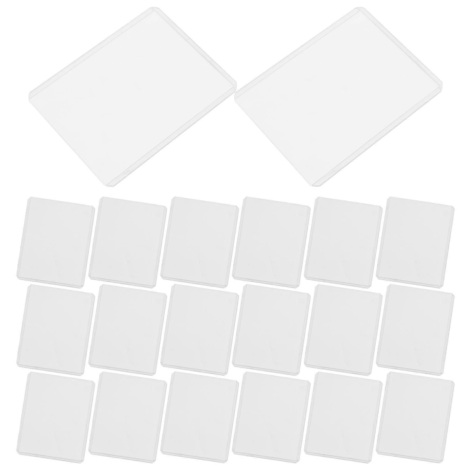 Card Game Sleeve 25Pcs Storage Solutions For Trading Cards And Gaming With Durable Transparent Cover For Easy Viewing