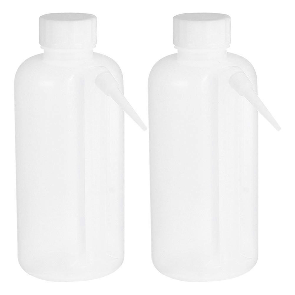 Plastic Wash Bottle with Squeeze Function for Laboratory 10Pcs Set