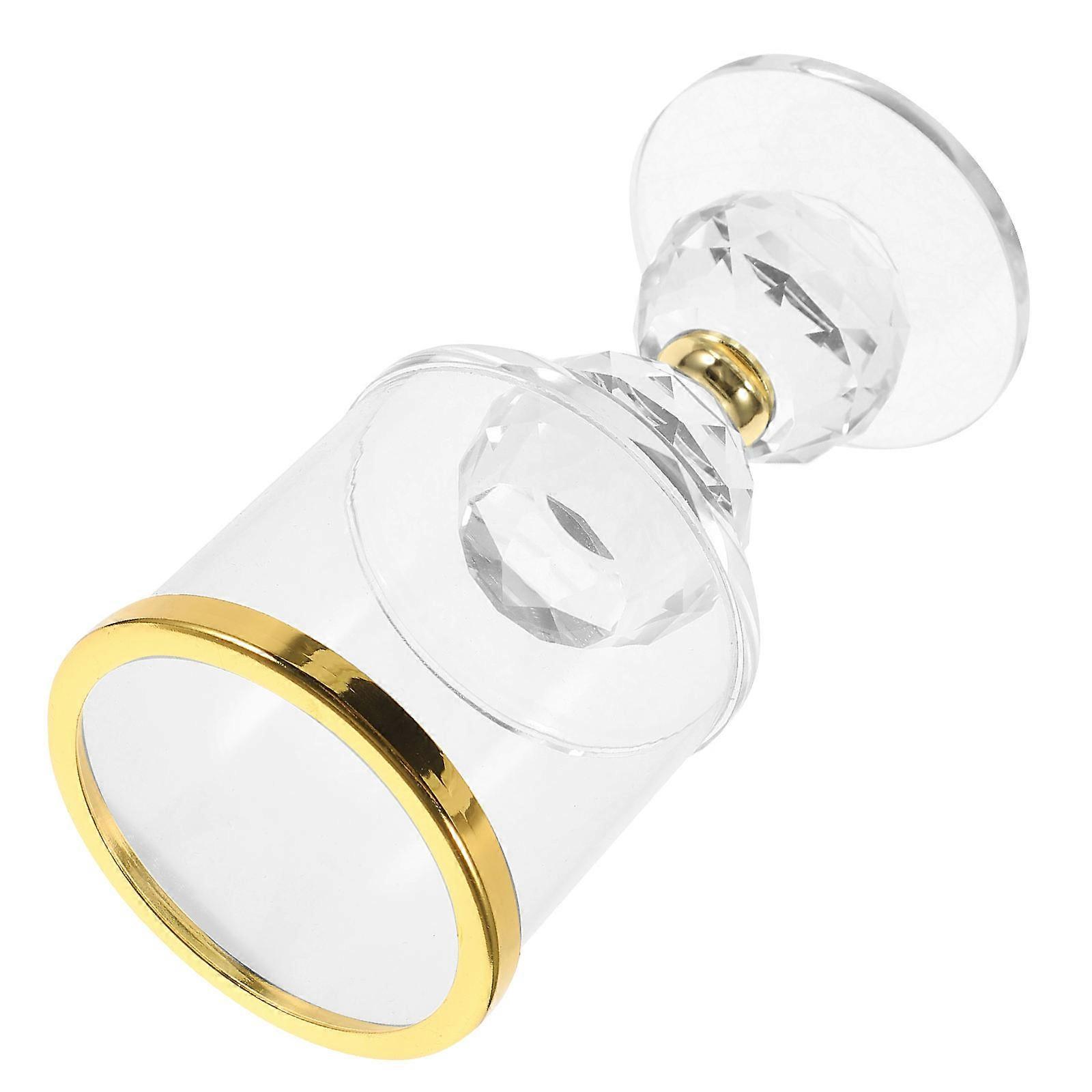 Romantic Glass Candlestick Holder for Candle Holding 2Pcs