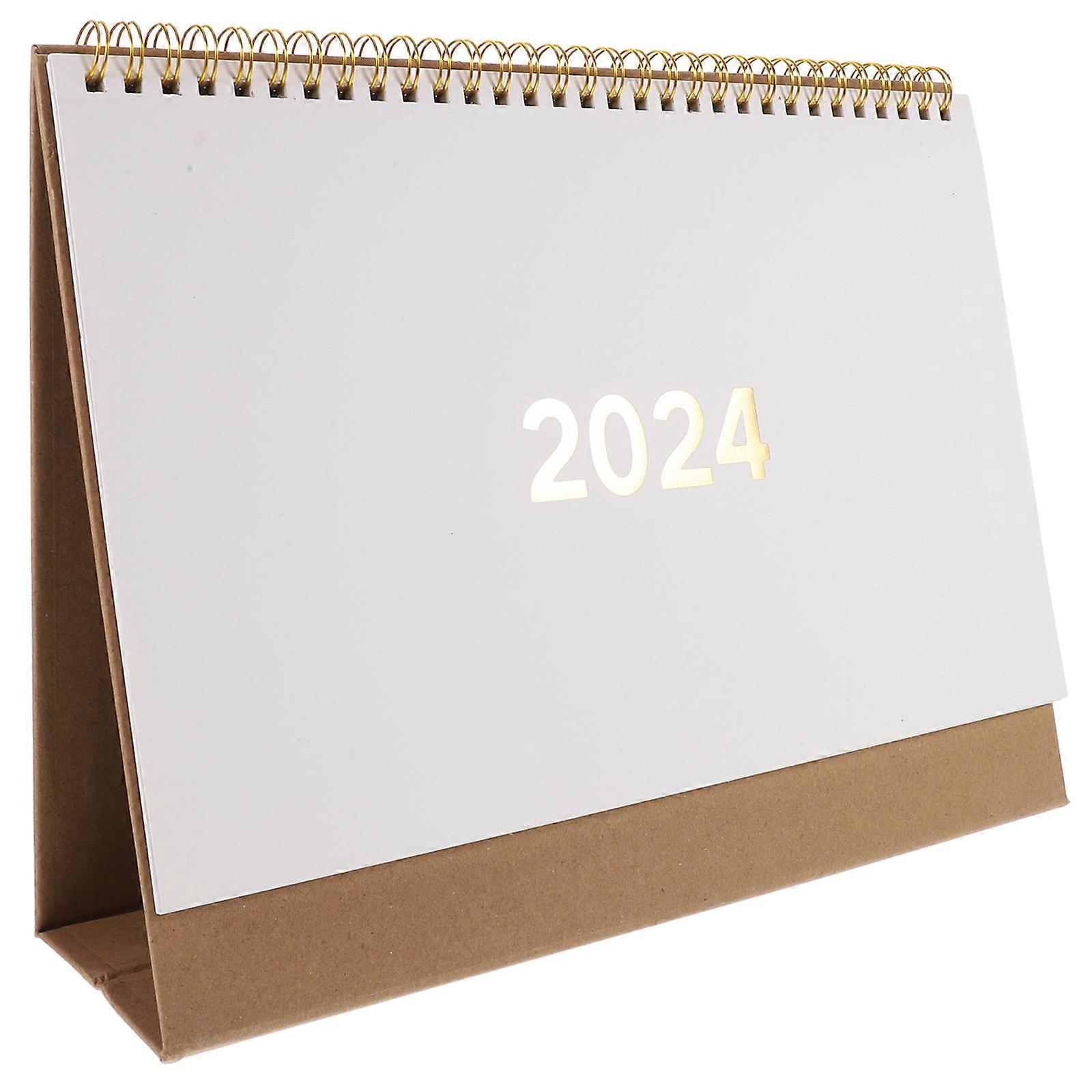 Office Calendar Large Size 27.5X18CM Minimalist Style Schedule Planning 1Pcs