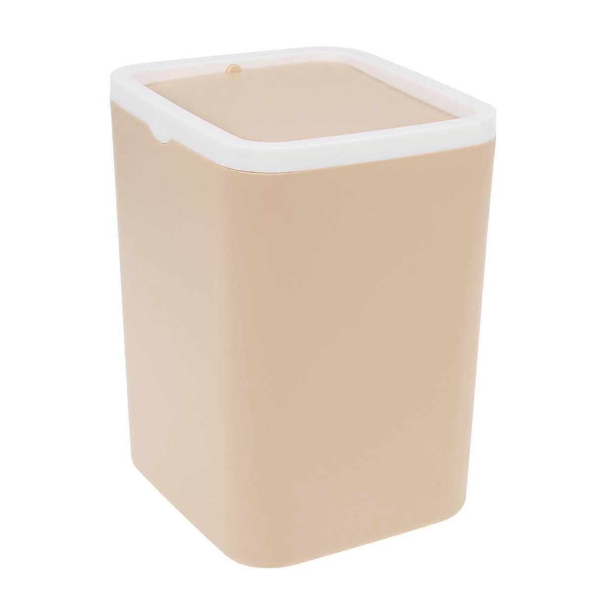 Rectangular Mini Trash bin 3Pcs For Car Home Cleaning Compact Design Waste Container With Lid