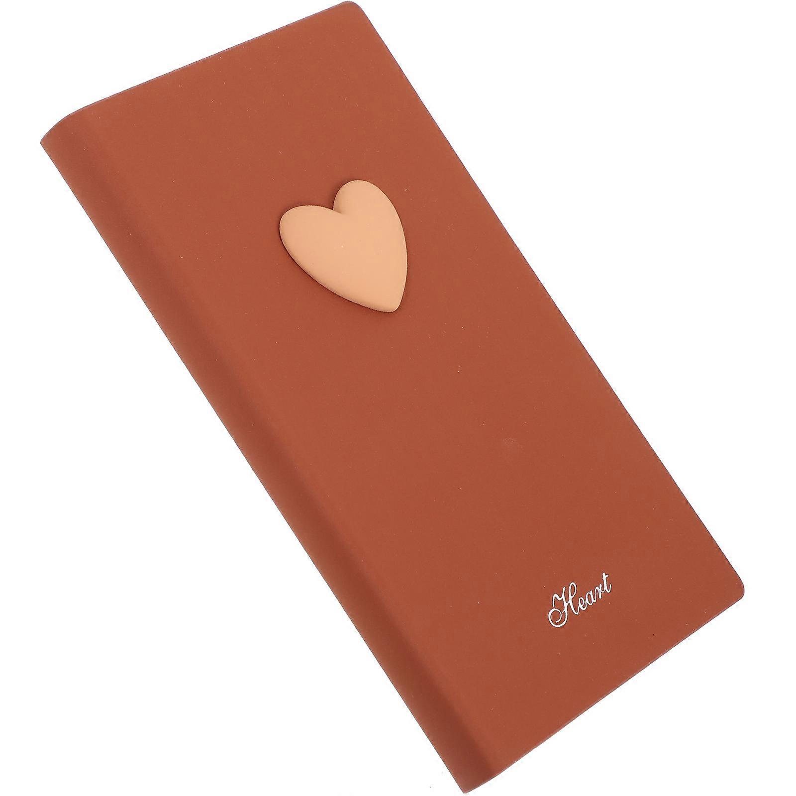 Notebook for Journaling School Planner Heart Design 4Pcs Pack