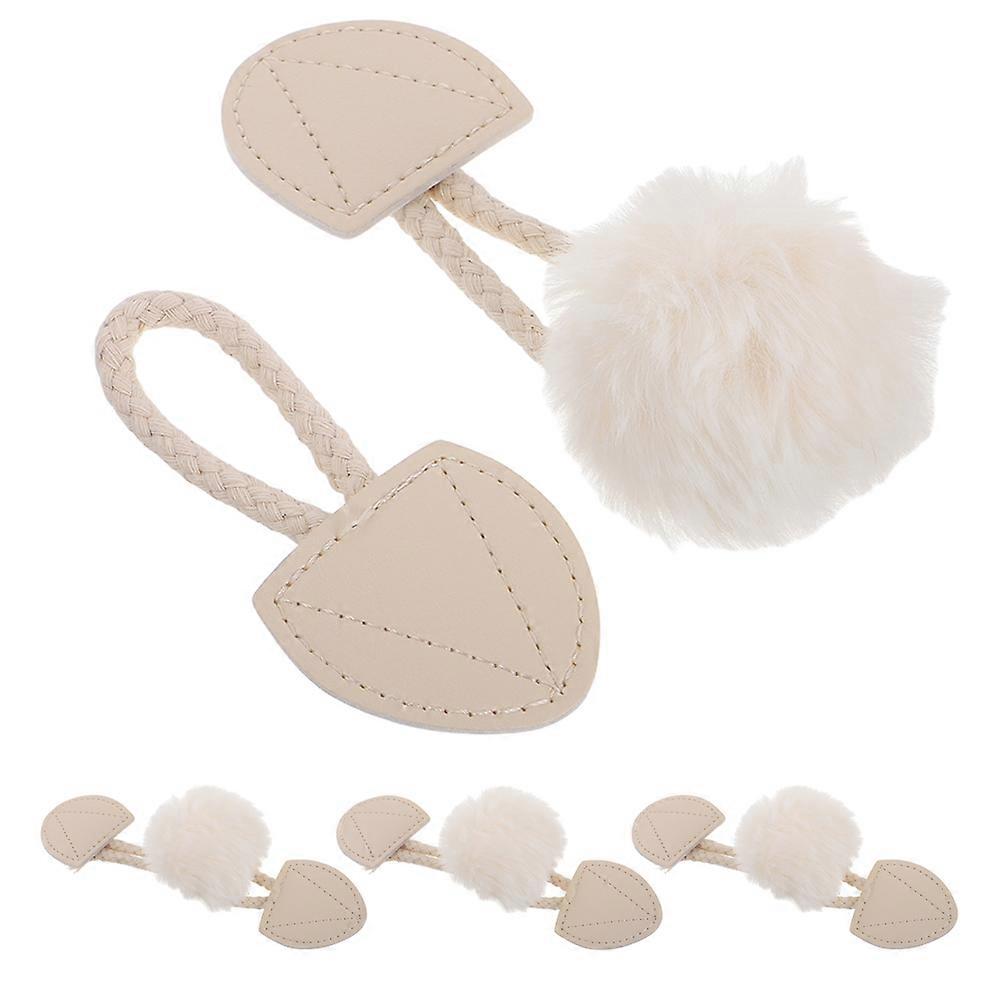 Sew-on Coat Toggle Button for Clothes 4Pcs Toggle Closure