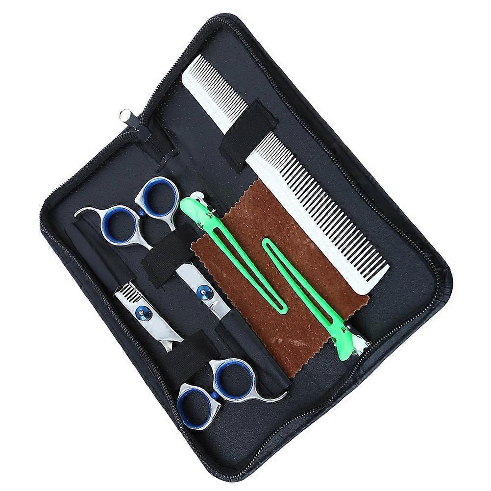Barber Comb Scissor Set 3Sets for Hair Cutting with Storage Bag