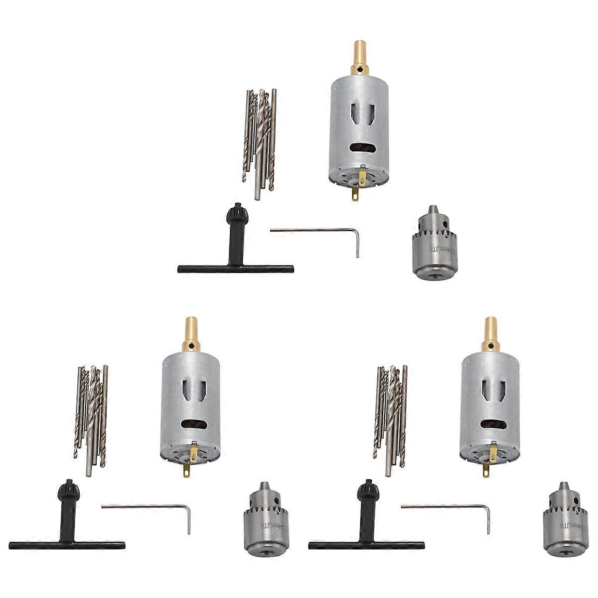 Dc 12V Motor Small Pcb Hand Drill Drilling Machine Compact Set