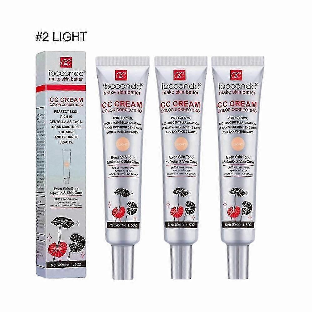 3X CC Cream with Centella Asiatica Color Correcting CC Cream Lightweight Skin