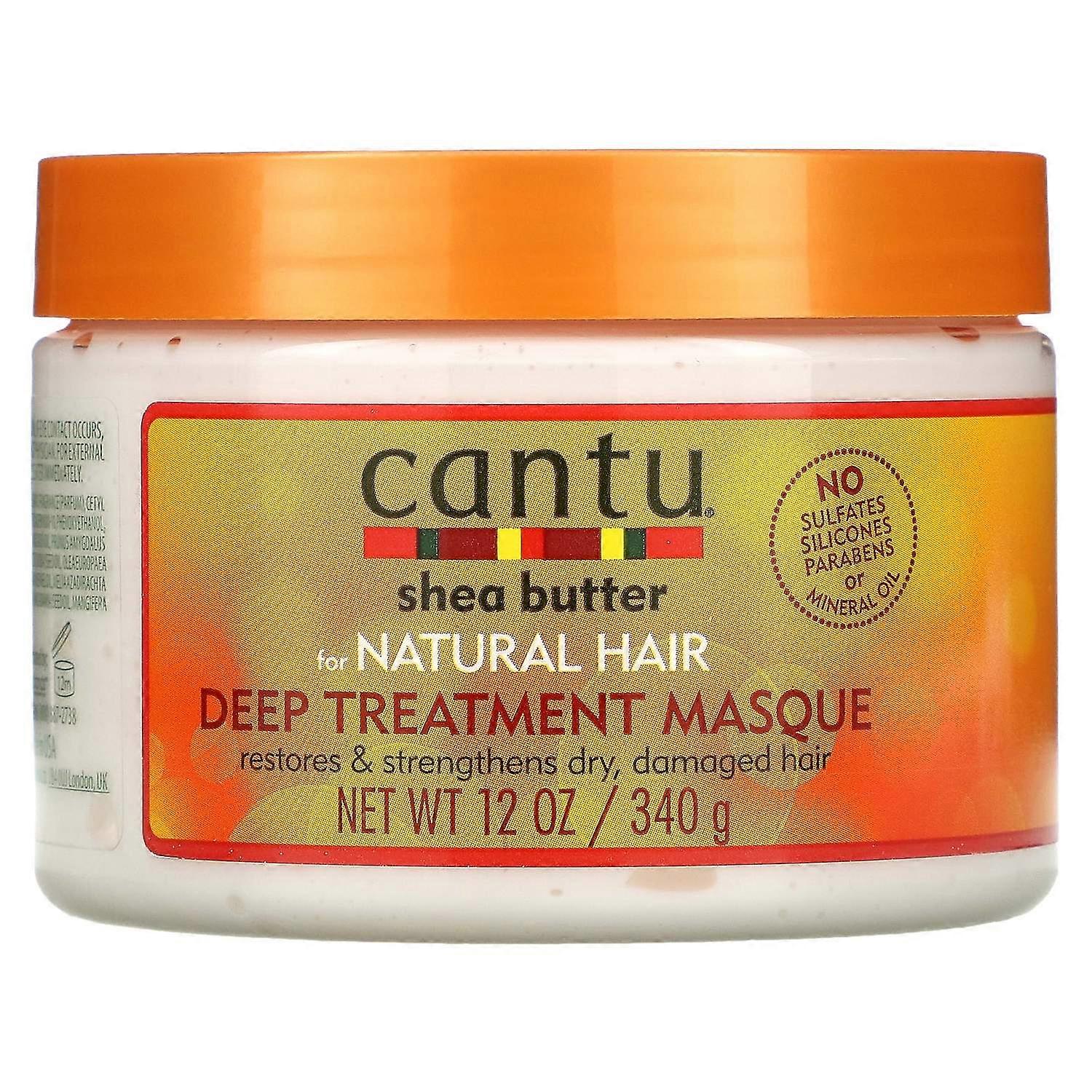 Cantu, Mascarilla de Tratamiento Profundo con Manteca de Karité, 340 g (12 oz)