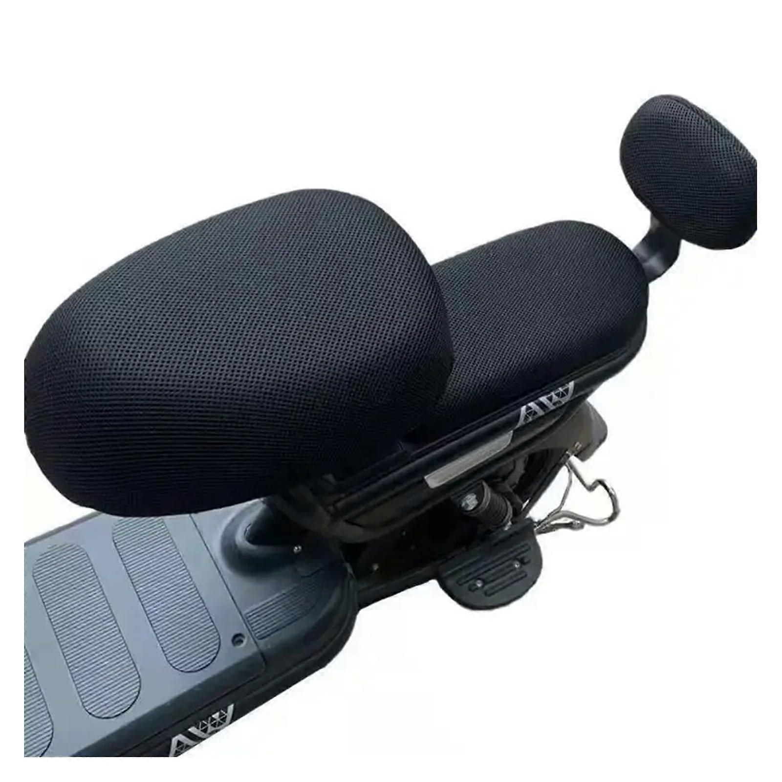 Summer Cool 3D Mesh Motorcycle Seat Cover Breathable AntiSlip Grid Pad M 47x35 Cm For Motorcycle And Scooter Seats