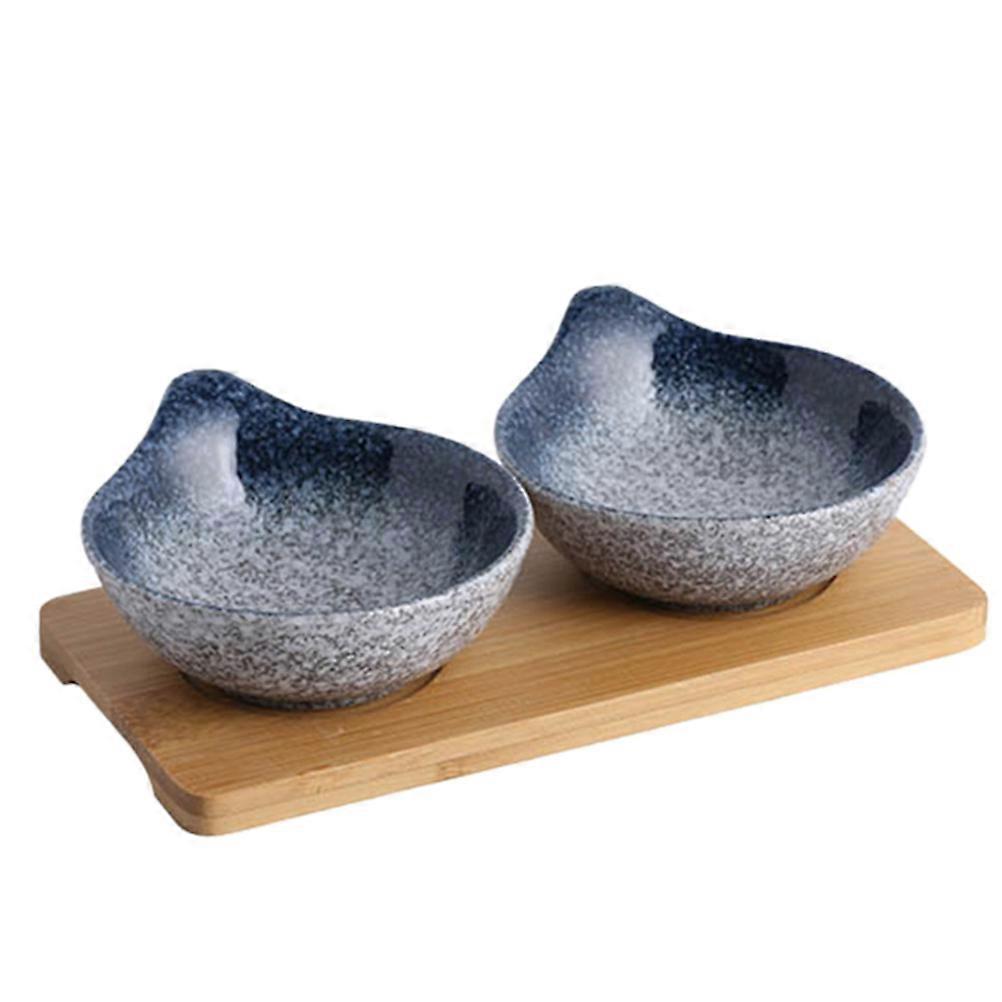 Creative Side Dish Plates for 1Set Ceramic Sauce Dishes