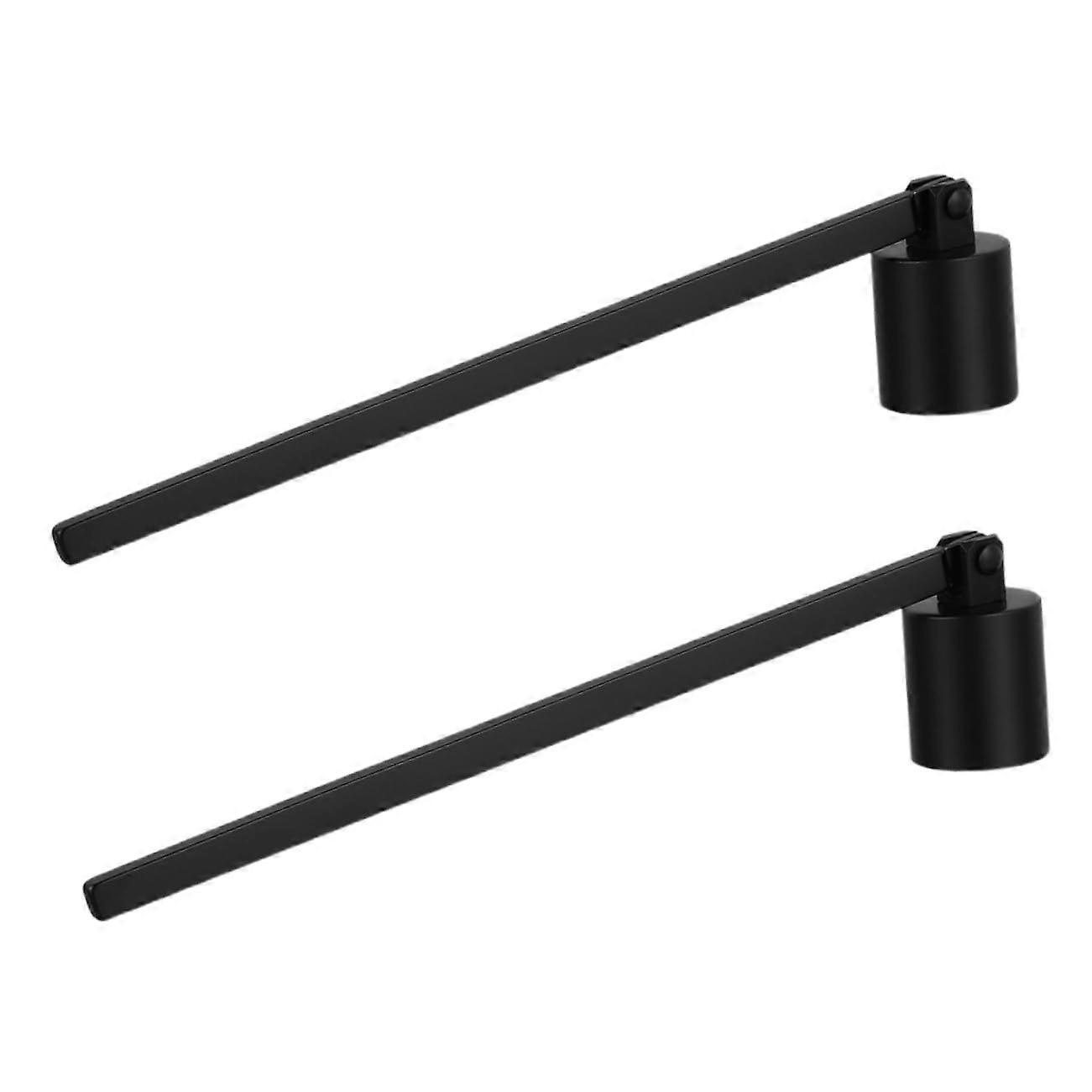 Candle Extinguisher 2 Pieces Antique Candle Snuffer Long Handled Put Out Tool For Lovers Home Accessory