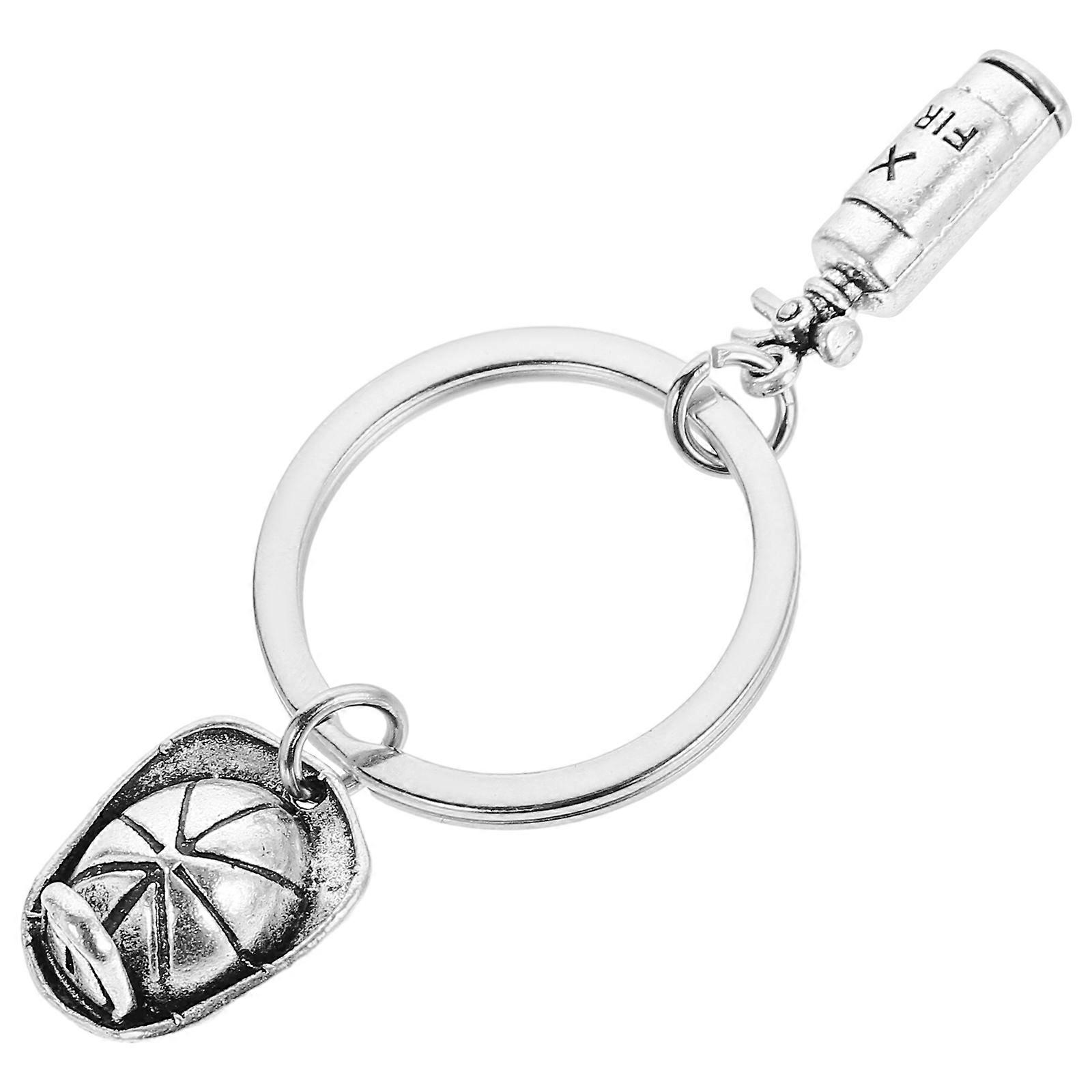 Fire Keychain Wallet Chain for Hanging Keys 5Pcs Creative