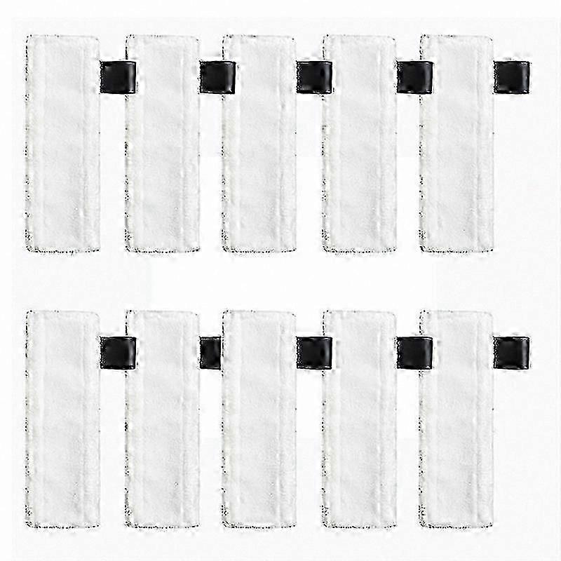 10-Pack Microfiber Pads for Steam Mops Compatible with Easyfix SC2 SC3 SC4 Models