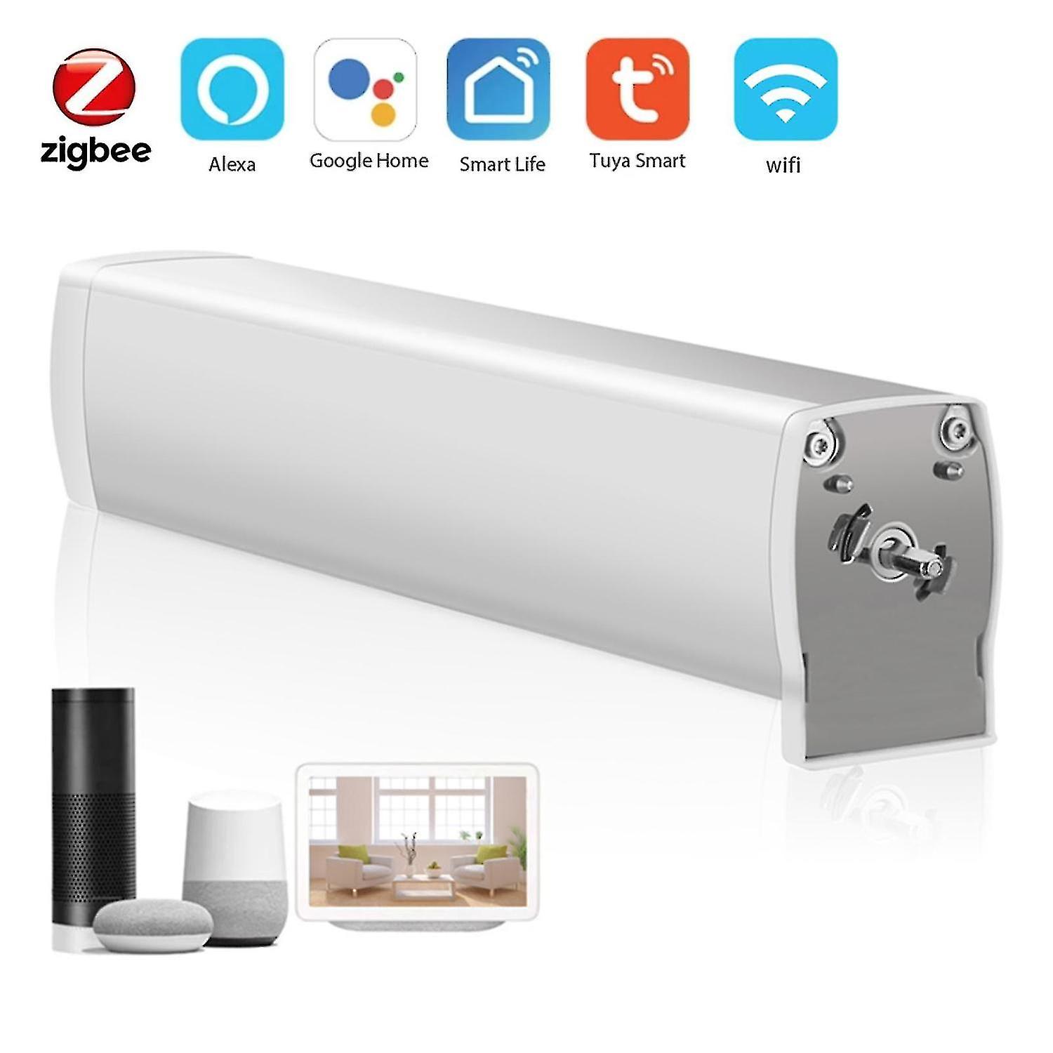 Tuya Wifi Zigbee Curtain Blind Switch Electric Motorized Curtain Roller Shutter Control For Vip