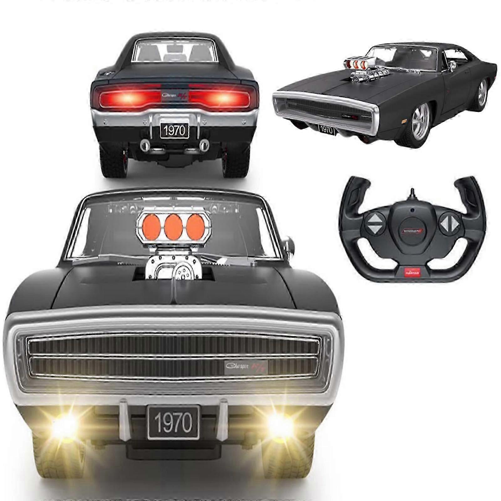 25-26 1/16 Scale 1970 Dodge Challenger With V8 Engine RC Car Version,50% Offer