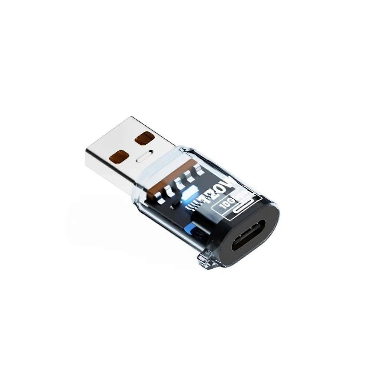 Professional  Speed USB To Type C Connector 120W Quick Charging 10Gbps Data Speed Compatible With Type C Earphones