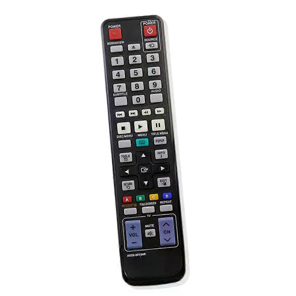 New Replace AK59-00104R Remote For Samsung Media DVD Player BD-D5300 BD-D6500