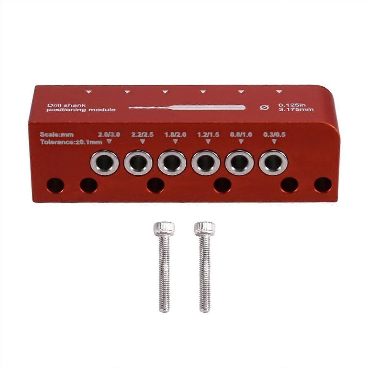 3.175mm Drill Shank Positioning Module T0012-A Drill Positioner for Scale Model Building Round Rod C