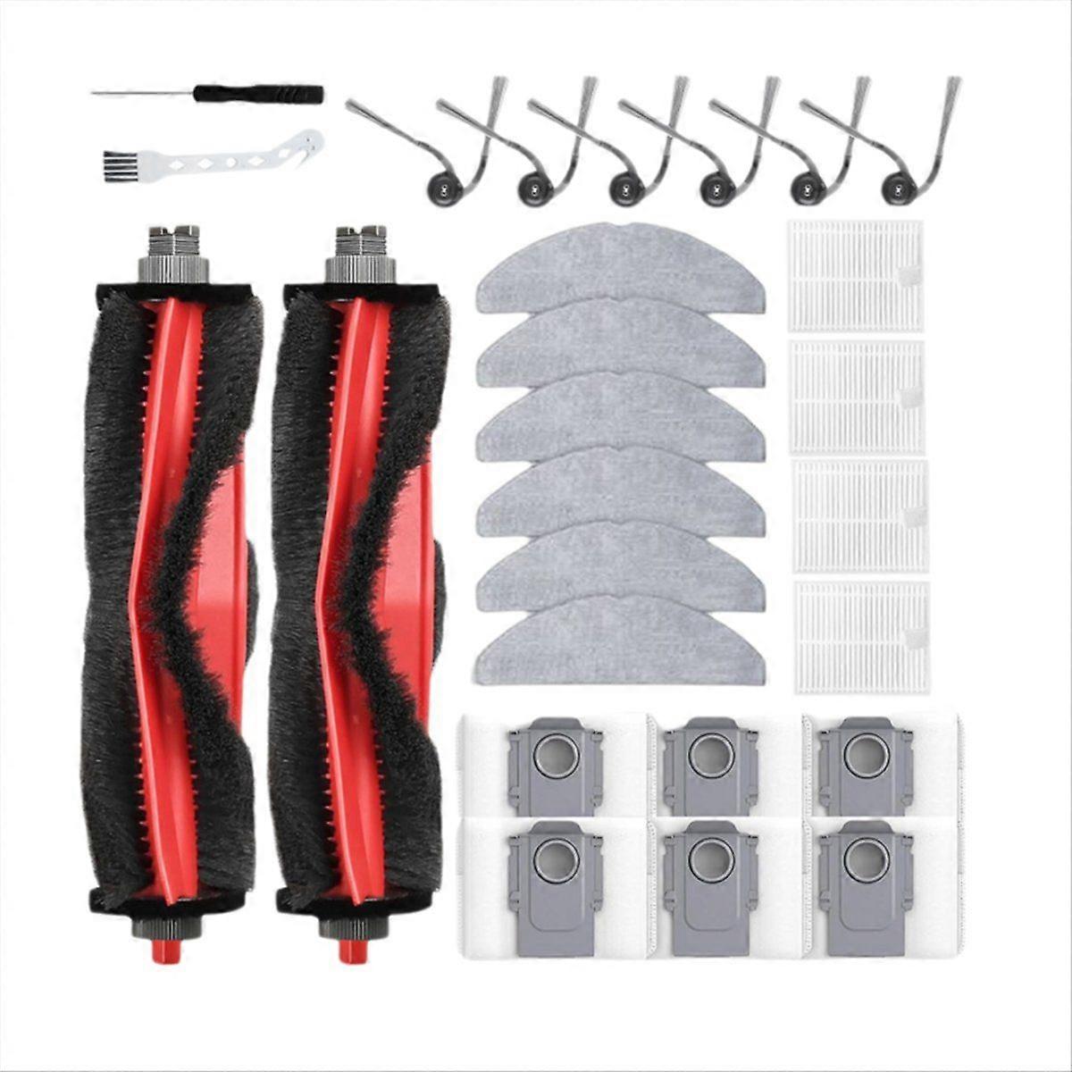 26 Pcs for M5 / M5+ / L5 / L5+ Vacuum Robot Main Side Brush Mop Filter Dust Bags