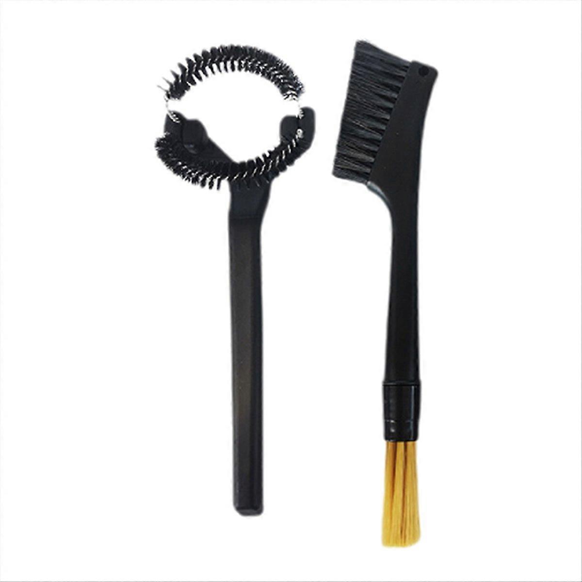 Double-Ended Espresso Brush Arc Brush Set 51mm
