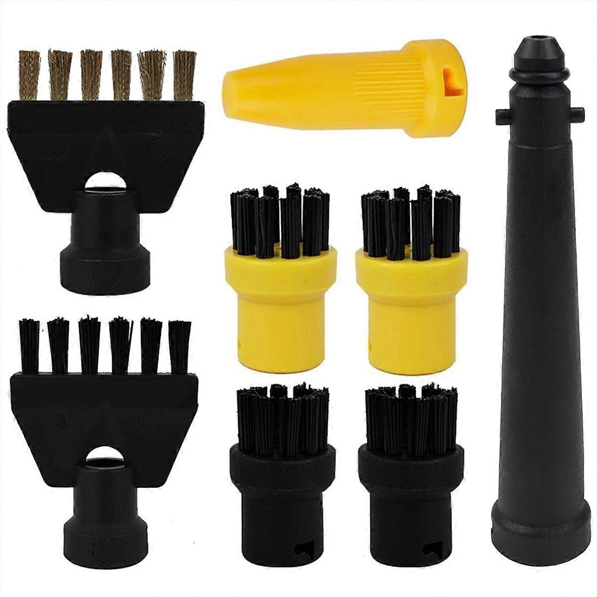 8PCS for SC1 SC2 SC3 SC4 SC5 Steam Cleaner Replacement Parts Nozzle Brush Stubborn Stain Remove Ste