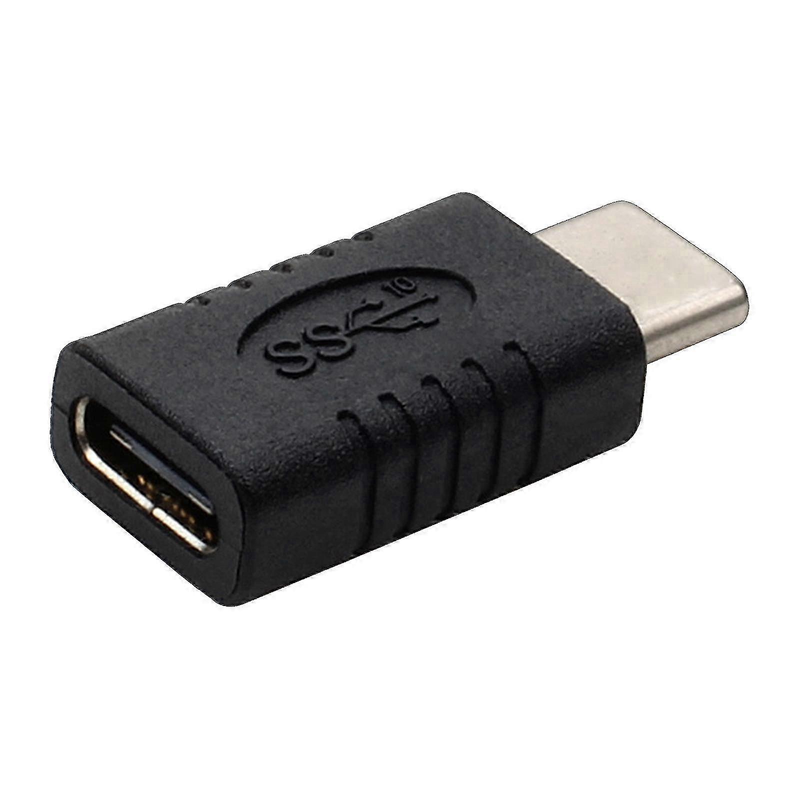 USB C Type C Adapter for Fast Charging and Data Transfer Male to Female/Male Connector 60W Power Support