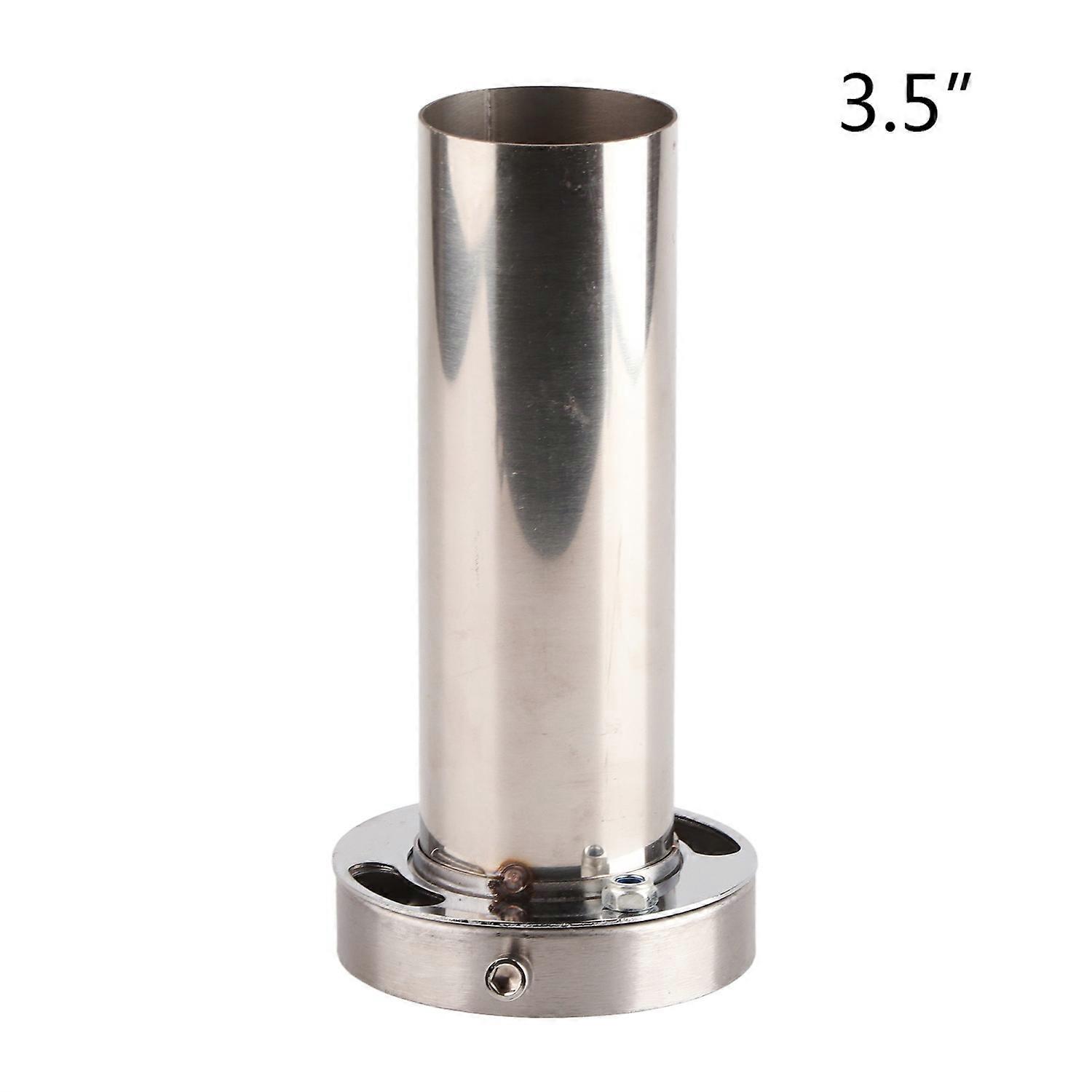 Universal Adjustable 85mm Round Exhaust Muffler Tip Removable Sound Silencer