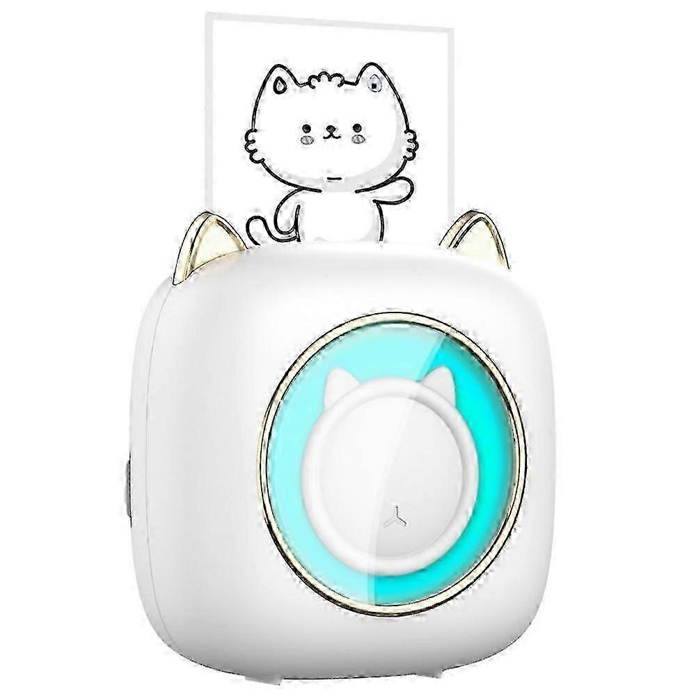 C23 Portable Mini Printer Thermal Printer C23 White Standard