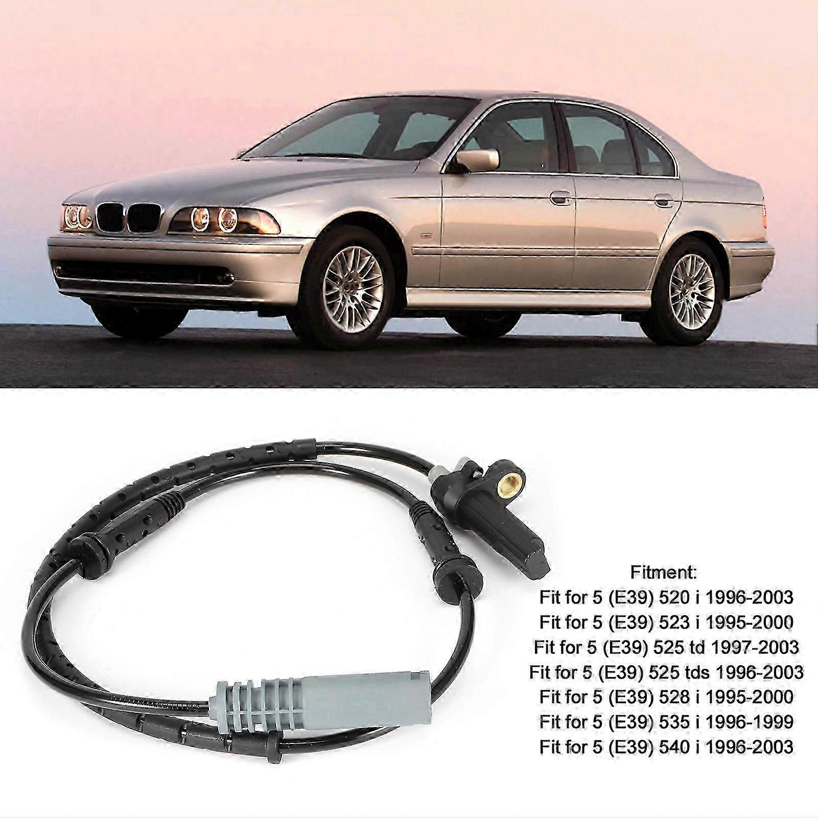 BMW E39 ABS Wheel Speed Sensor 34521182160 - Compatible with 520i 523i 528i Front Axle