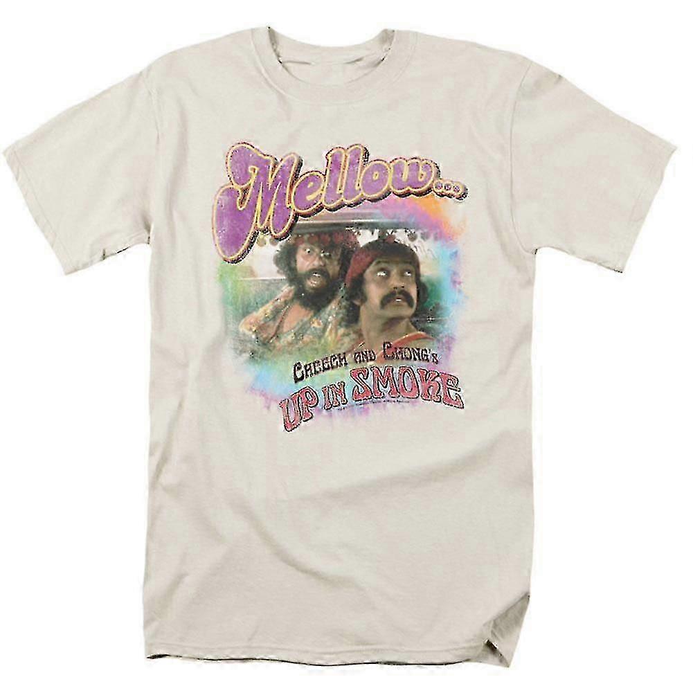 Camiseta Cheech Chong Mellow com design retrô