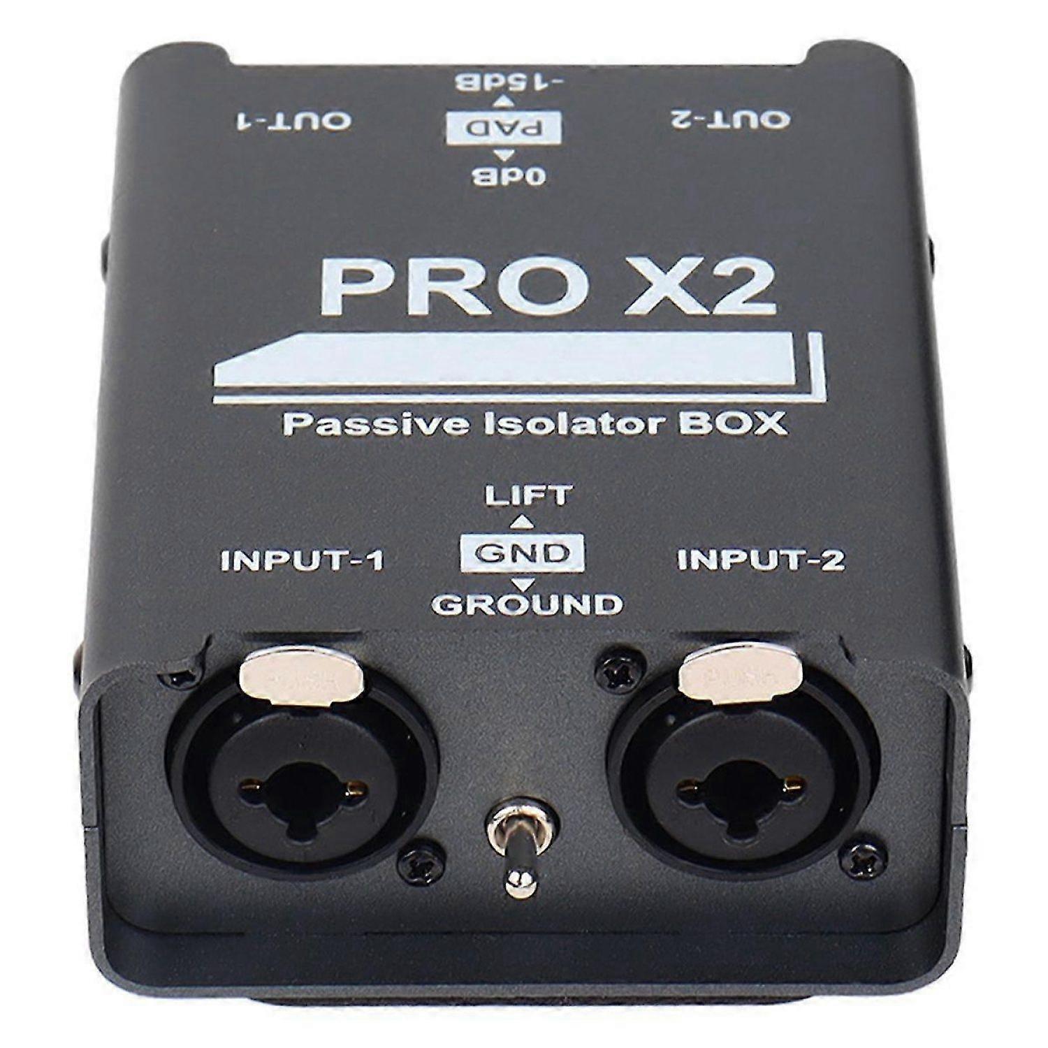 2-Way Audio Isolator, XLR 6.5, Permalloy Isolator -HK1106